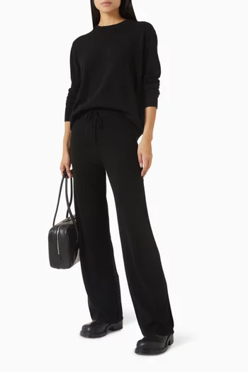 Sweater & Sweatpants Set in Cashmere
