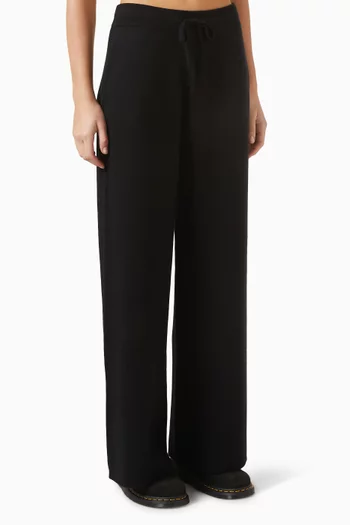 Double-knit Pants in Wool-cashmere Blend