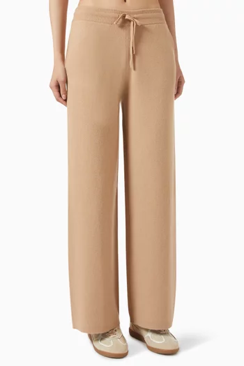 Straight-leg Pants in Double-knit