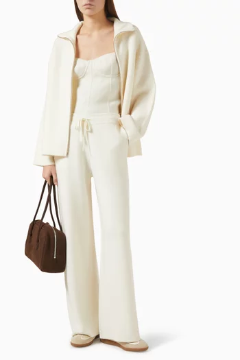 Double-knit Singlet in Cashmere