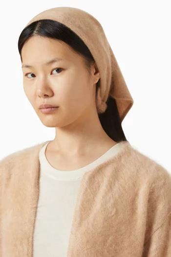 Triangle Scarf in Brushed Cashmere