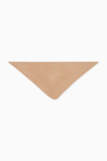 Triangle Scarf in Brushed Cashmere