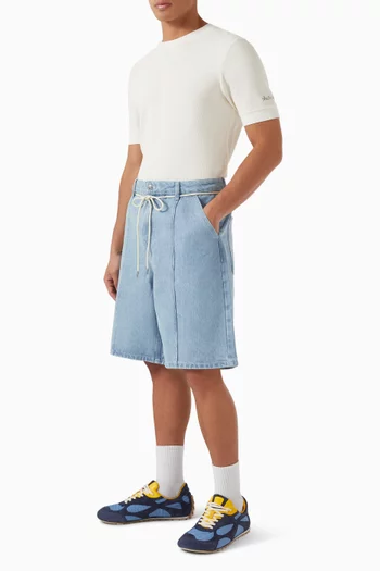 Fitted T-shirt in Cotton