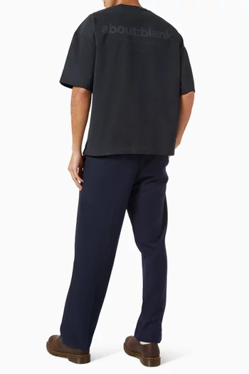 Washed Box T-shirt in Cotton