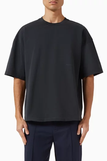 Washed Box T-shirt in Cotton