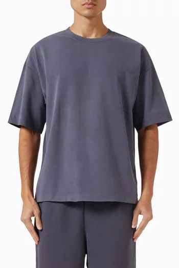 Washed Box T-shirt in Cotton