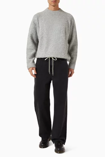 Crew Sweater in Alpaca-blend