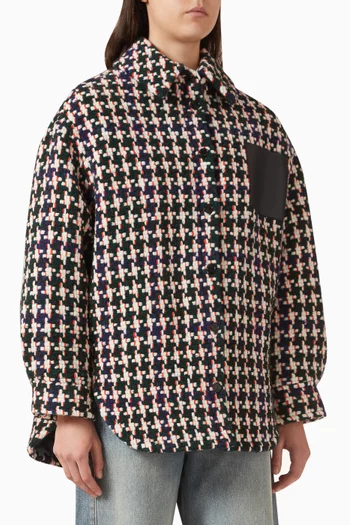 Houndstooth Overshirt
