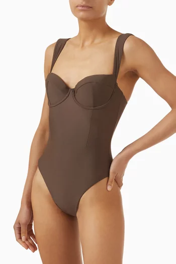 Kylie Bustier One-piece Swimsuit