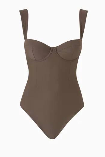 Kylie Bustier One-piece Swimsuit
