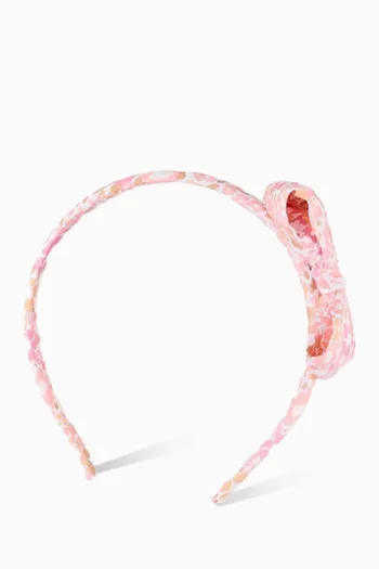 Floral Bow Hairband
