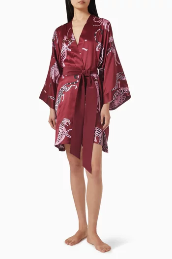 Mimi Robe in Silk Satin