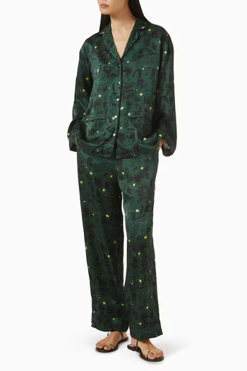 بنطال لندن حرير شارموز