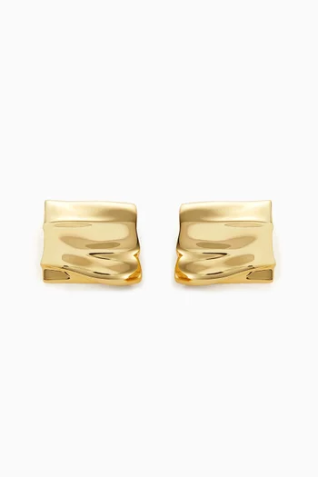 Sundra Earrings in 14kt Gold-plated Brass