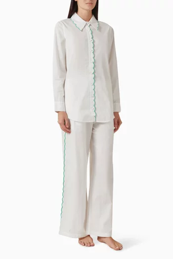 Ariel Pyjama Set in Organic Cotton