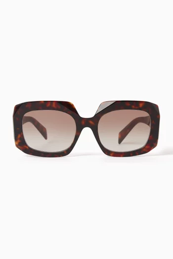 Square Sunglasses in Acetate