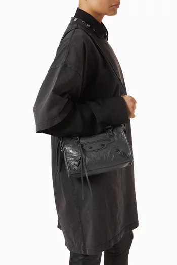 Mini Le City Bag in Arena Storico Lambskin