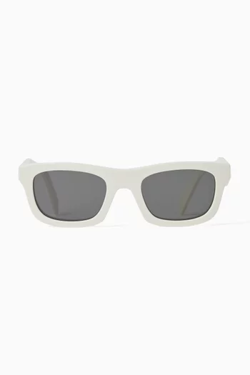 Rectangle Sunglasses in Acetate
