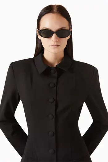 Bio-Based Rectangular Sunglasses