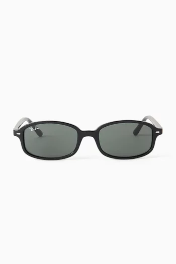 Irregular Sunglasses in Nylon