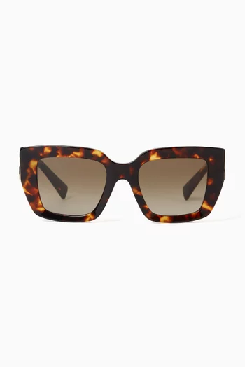 Square Sunglasses in Acetate