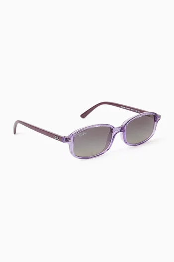 Irregular Sunglasses in Nylon