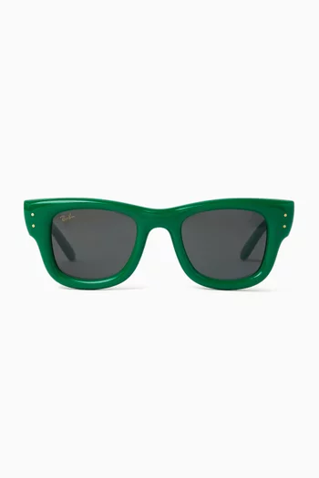 Wayfarer Puffer Sunglasses