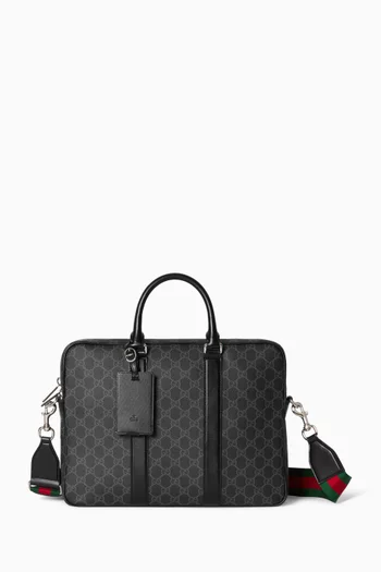 Large Porter Briefcase in Monogram Canvas
