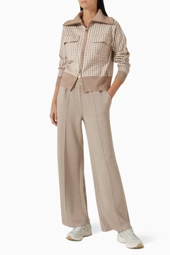 Ablett Jacquard Jacket in Knit