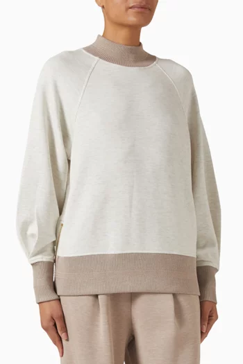 Loxley Raglan Boyfriend Sweater in DoubleSoft®