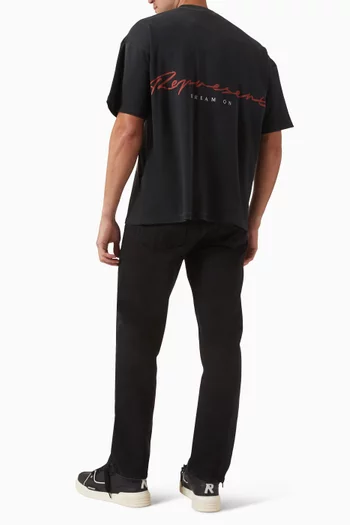 Chrome Flight T-shirt in Cotton