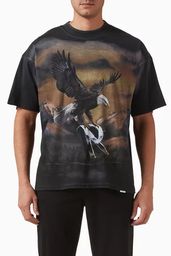 Chrome Flight T-shirt in Cotton