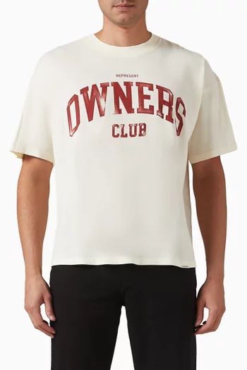 Owners Club T-shirt in Cotton