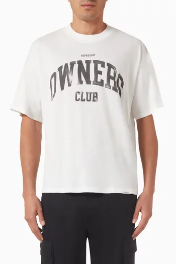 Owners Club T-shirt in Cotton