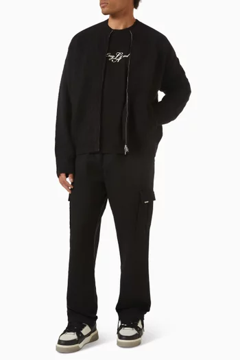 Bomber Jacket in Knit