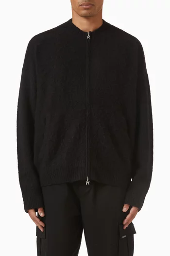 Bomber Jacket in Knit