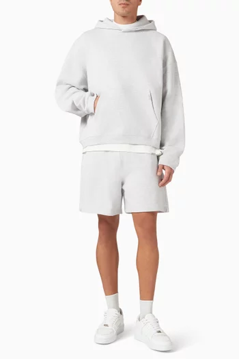 Initial Boxy Hoodie in Cotton