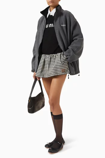 سويت شيرت بقصة فضفاضة صوف