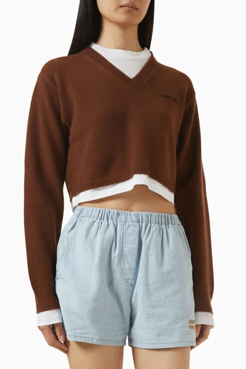 سترة قصيرة كشمير