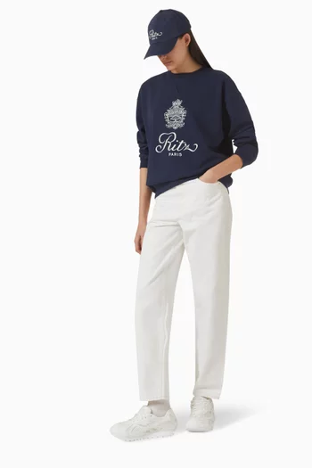 سترة مزيج قطن فريم دينم × فندق الريتز