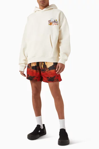 شورت بطبعة ديزرت ليج قماش شبكي