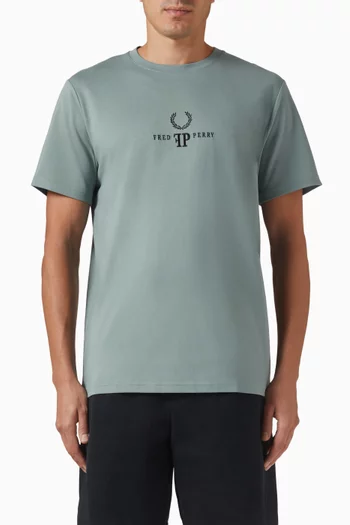 Monogram T-shirt in Cotton