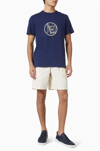 Tennis T-shirt in Cotton