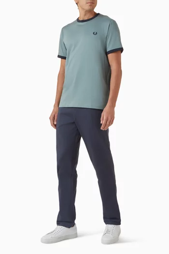 Ringer T-shirt in Cotton