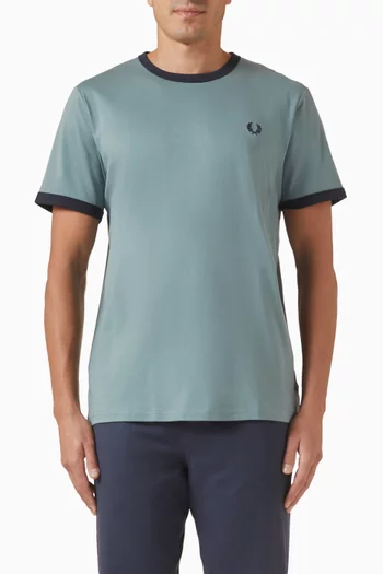 Ringer T-shirt in Cotton