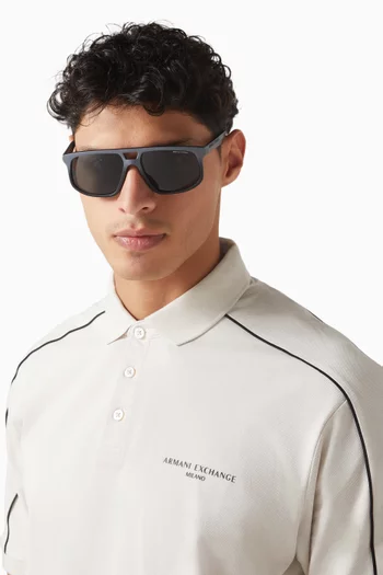 نظارة شمسية إيربان رياضية بإطار بايلوت