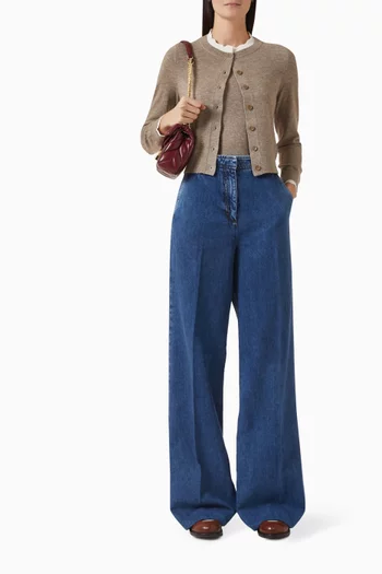 Eleome Cardigan in Wool Blend