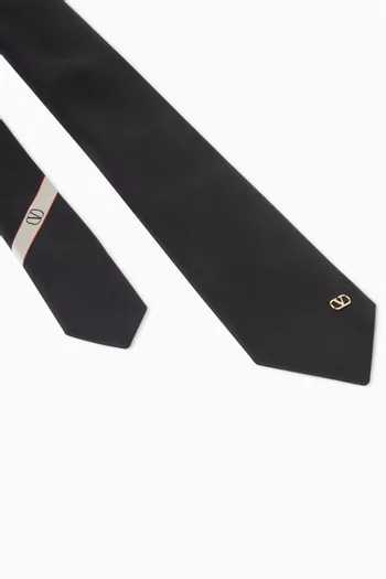 VLOGO Signature Tie in Silk