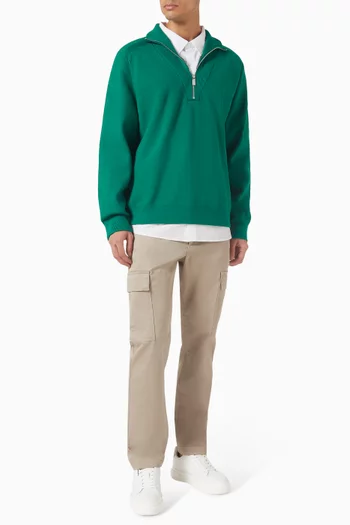 سترة بسحّاب قصير