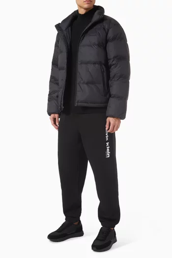 Retro Graphic Sweatpants in Cotton-blend